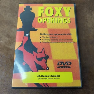 FOXY OPENINGS #42 Train Yourself Chess Course DVD Queen's Gambit - Bild 1 von 4