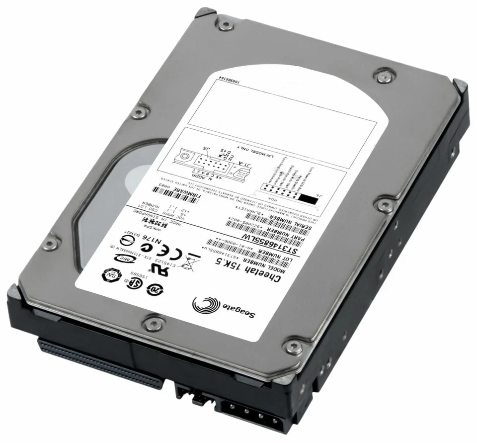 Disk Seagate Cheetah ST3146855LW 146GB 15000RPM 16MB SCSI 68-PIN 3.5' Pollici - Immagine 1 di 3
