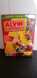 New 2 x ALVIN AND THE CHIPMUNKS/SQUEAKQUEL DVD Pack by 20th Century Fox/Regency - Picture 1 of 3