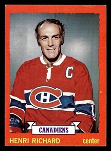 1973 Topps Henri Richard #87 EX Montreal Canadiens - Picture 1 of 2