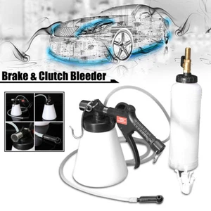 0.75L Pneumatic Brake Fluid Bleeder Car Air Extractor Pump Oil Bleeding Tool Kit - Picture 1 of 8