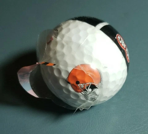 Cleveland Browns Golf Ball NEW never used Cover