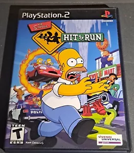Sony Playstation2 (PS2) • The Simpsons Hit and Run •BlackLabel CIB (Tested&Wrks) - Picture 1 of 8