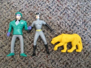 1993 McDonalds Batman Animated Catwoman und Riddler lose - Bild 1 von 1