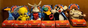 Juego de 6 juguetes de peluche Warner Bros 1999 Looney Tunes 5" de Shell - Imagen 1 de 12