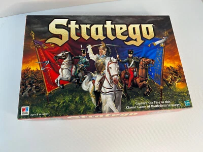 Stratego Vintage 1999 Battlefield Strategy Board Game | Milton Bradley Complete - Image 1 of 4