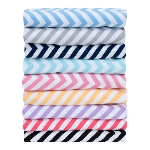 Sábana Cuna Garanimals Estampado Chevron Color Gris Paquete de 1 Foto 1 de 1