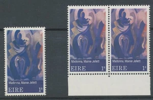 IRELAND 1970, Contemporary Irish Art 1 S. superb used MAJOR VARIETY: COLOR PINK - Picture 1 of 1