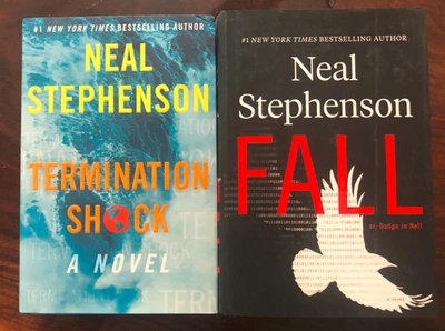 Lot 2 NEAL STEPHENSON Hardcover SF 1st Eds.: Terminations Shock; Fall - Image 1 of 4