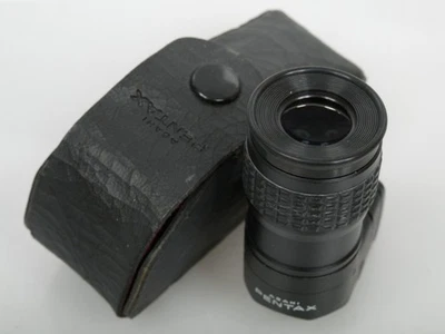 Pentax Winkelsucher M 1x 2x mit Asahi Tasche Top u. voll funktionsf Angle Finder - Bild 1 von 4