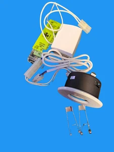 Wickes Downlight Bagno e Doccia MR16 50W Bassa Tensione 12V Bianco - Foto 1 di 7