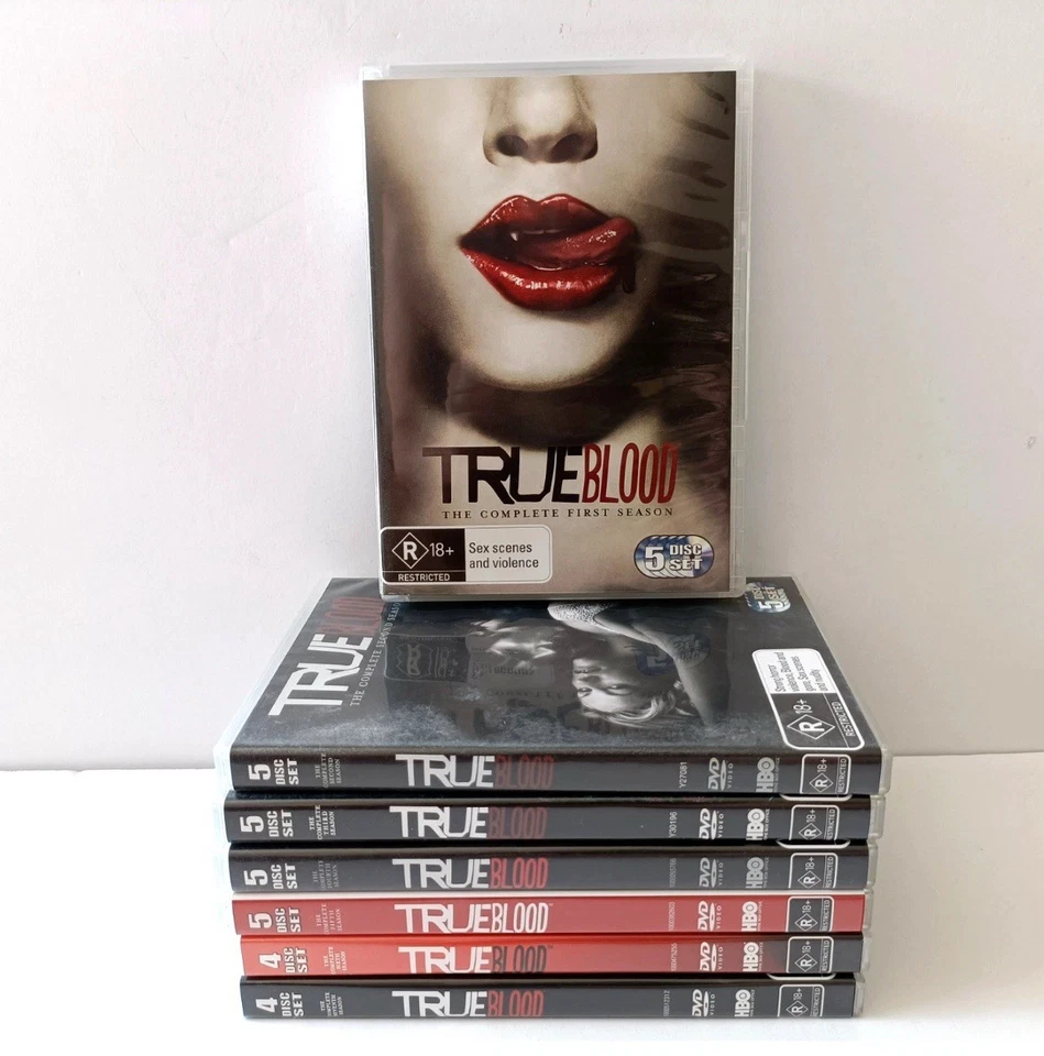 True Blood - Complete Series Seasons 1-7 DVD 1 2 3 4 5 6 7 *Free Postage* - image 1 of 1