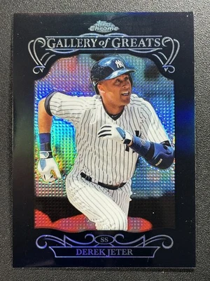 2015 Topps Chrome Gallery of Greats #GGR-02 Derek Jeter New York Yankees - Image 1 of 2