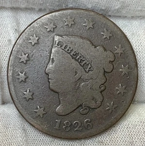 1826 1c Matron Head Large Cent ** LXKKX0957 - Picture 1 of 3