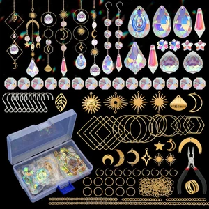200 pcs DIY Sun Catchers Making Kits Craft for Adults Crystal Suncatchers Suppli - Picture 1 of 12