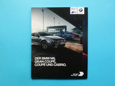 Folleto / Catálogo / Folleto - BMW M6 - Gran Coupé, Coupé y Cabrio - 1/2016 Foto 1 de 4