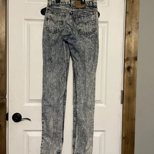 Vintage Levi’s Acid Wash Jeans Orange Tab Little E 28x31 - Picture 1 of 7
