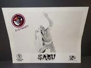 Sabu Jcw Flat Photo 11x8,5 Juggalo Championship Wrestling Icp ECW WWE - Foto 1 di 1