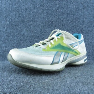 Reebok Easy Tone Damen Sneaker Schuhe weiß Synthetik Schnürschuhe Größe 9 Medium - Bild 1 von 10
