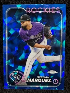 German Márquez - ZAFIRO - 2024 Topps Cromo - #618 Colorado Rockies - Imagen 1 de 11