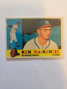 1960 TOPPS KEN MACKENZIE RC #533 VG/EX COMBINED SHIPPING - Picture 1 of 2