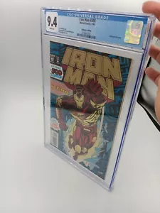 Iron Man #300 Sammleredition CGC 9.4 geprägte Folie Cover Comic - Bild 1 von 5