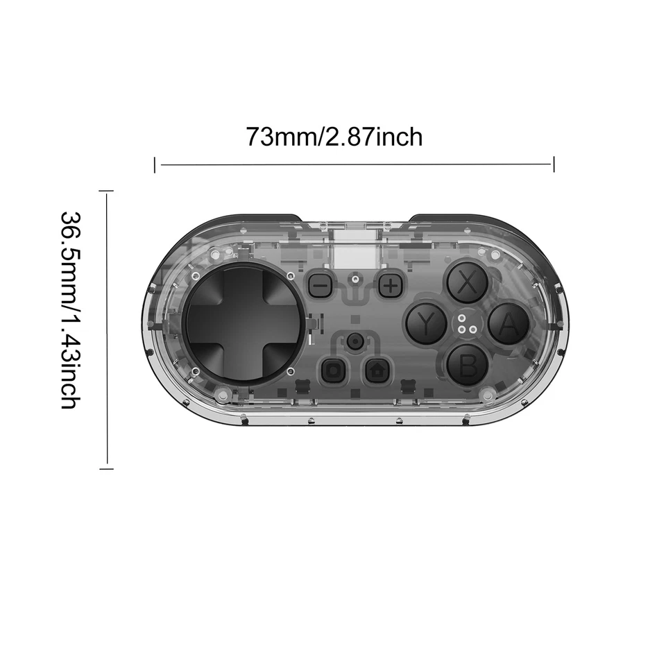 Pocket Mini Game Controller Bluetooth with Vibration - Image 1 of 4