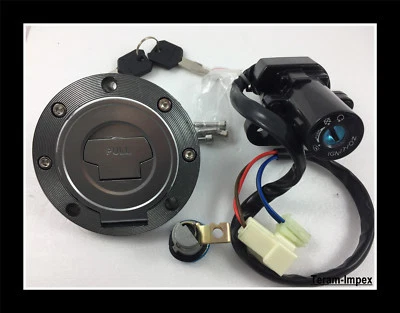 TERAM LOISIRS Kit Contacteur Neiman Clé bouchon Serrure de selle Yamaha YZF R1 R6 FZ6 FJR NEUF
