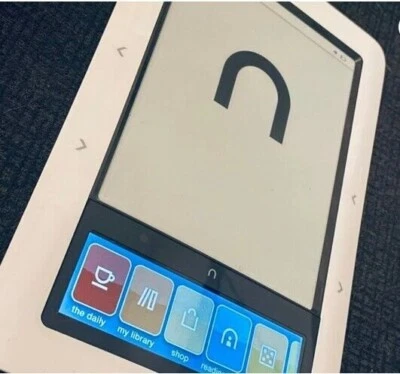 Barnes and Noble Nook  Book Reader (White) Tested & Working - Image 1 of 3