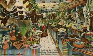 Postal Buckhorn Curio Store Front Saloon Museum San Antonio Tex Texas TX   - Imagen 1 de 2