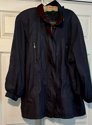 Chaqueta con Capucha Preston & York Sport Mujer Verde Bolsillos Cremallera Completa Talla XL Foto 1 de 4