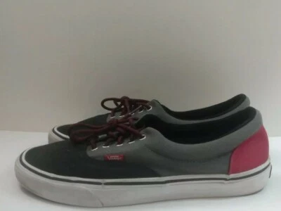 Мужские повседневные холщовые туфли унисекс Guc Vans TB2T 12 серые и черные - Изображение 1 из 4