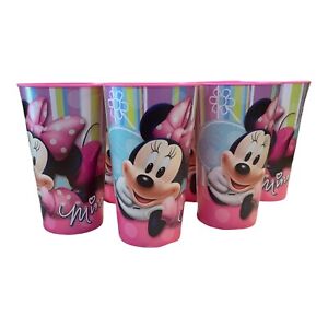 Disney MINNIE MOUSE, 44 oz., Plastic Drinking, Birthday Party Favor Cups, Set/7