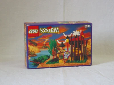 LEGO 6246 Pirates Crocodile Cage 1994 Islanders Vintage Jungle Rare Display - Image 1 of 2