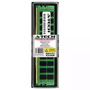 16GB DDR4 2133 REG RDIMM Synology RAMRG2133DDR4-16G Equivalent Server Memory RAM - Picture 1 of 2
