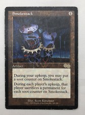 Smokestack x1 MTG Urza's Saga 1x Magic Fair Heavy Play HP