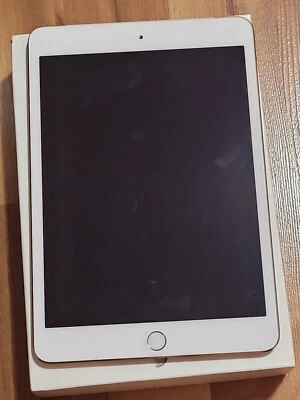 ipad mini 3 128gb (color dorado) Wifi+celular desbloqueado (necesita cambiar batería y pantalla Foto 1 de 4