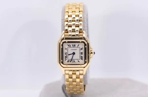 Cartier Panthere Ladies Watch 22mm Yellow Gold Service & Box - Picture 1 of 13