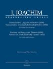 Fantasie ungarische & irische Themen Vln & Pno Joachim, Joseph 0107898090