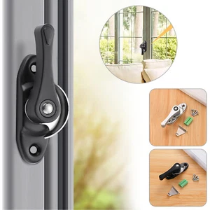 1-10 PCS Solid Stainless Steel Window Sash Lock Security Handle Sliding Hardware - Picture 1 of 10