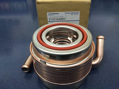 2002-2007 Subaru Impreza WRX STi Outback Legacy Turbo Oil Cooler Genuine OEM New - Image 1 of 2