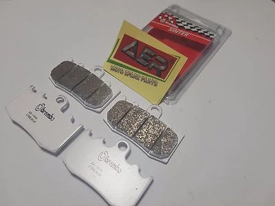 4 Plaquettes de Frein Avant BREMBO La Sinter BMW HP2 Megamoto 1200 2008 - Photo 1/2