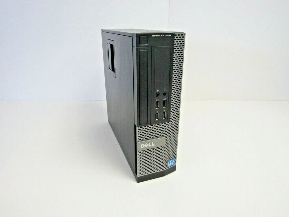 Dell OptiPlex 7010 SFF i3-3240 6GB RAM 250GB HDD Win10 Pro 64-bit     65-5 - Image 1 of 4