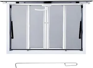 36"x 36" Concession Stand Trailer Serving Window Awning Food Truck Service Door - Picture 1 of 8
