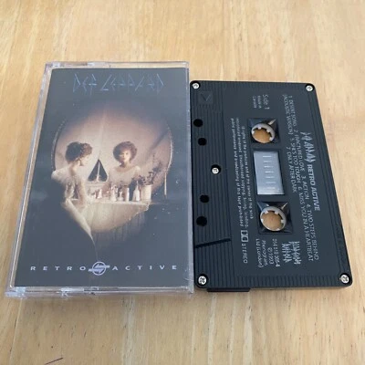Def Leppard Retro Active  tape Canadian Version Import - Image 1 of 3
