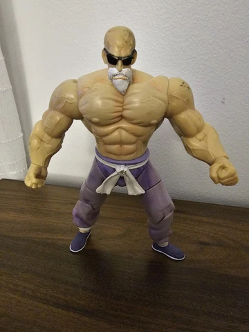 2003 Jakks Pacific Dragon Ball Z Action Figure SUPER MASTER ROSHI Jacked Vintage Cover