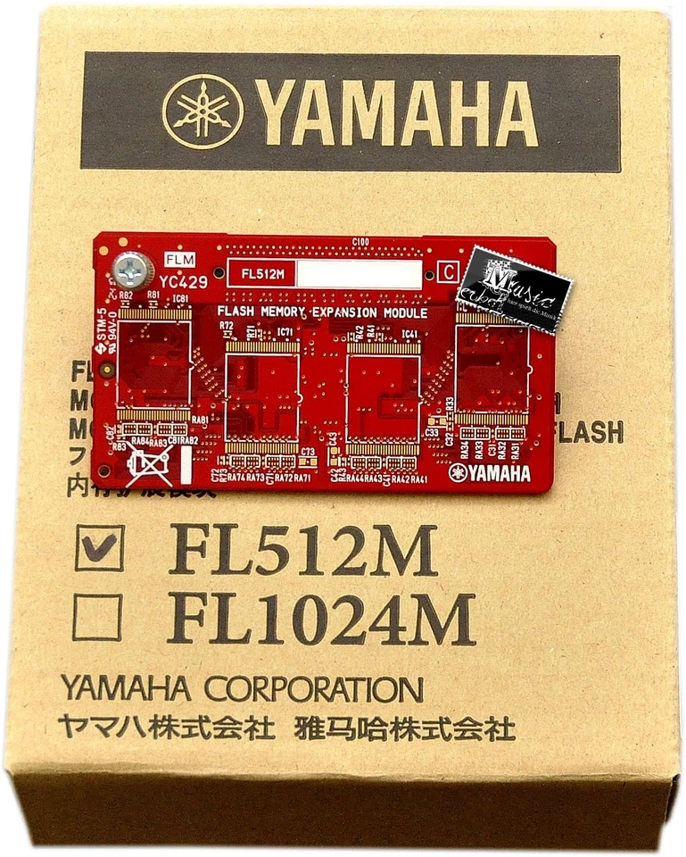 Yamaha FL512M FL 512M 512MB Memory Expansion 512 M MB / MOXF Motif XF Tyros 4 5 - Bild 1 von 1