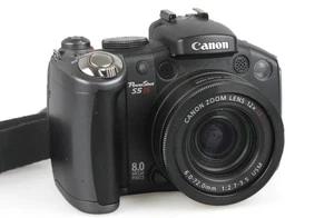 Canon PowerShot S5 IS 8.0 MP Digital CCD Compact Camera - Picture 1 of 9