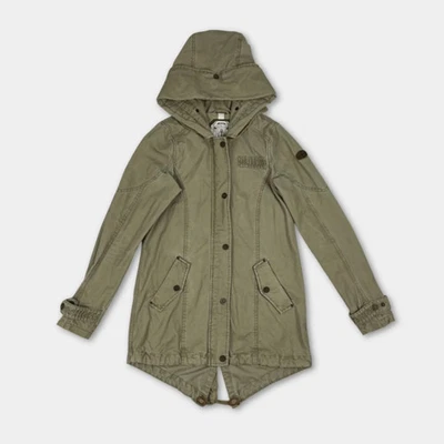 Dreimaster Parka Damen Gr. S Grün Übergang gut - Bild 1 von 4