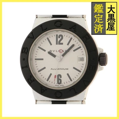 Relojes Bvlgari aluminio Al32Ta aluminio/caucho plata para mujer/dama Foto 1 de 4